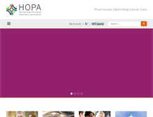Tablet Screenshot of hoparx.org